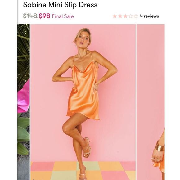 Show Me Your Mumu Sabine Mini Slip Dress / Size-Small - Picture 11 of 12